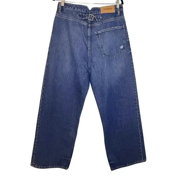 The Kooples Wide Leg Button Fly Jeans Men’s 29 NWT - Picture 4 of 7